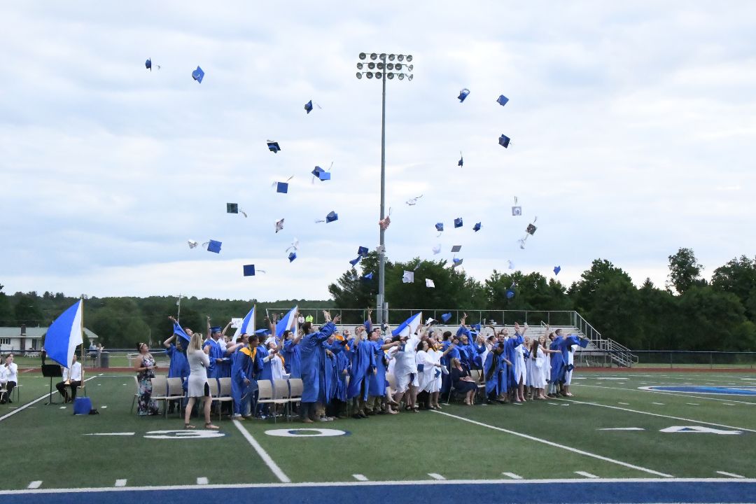 Camden High School Graduation Cap Toss 2022