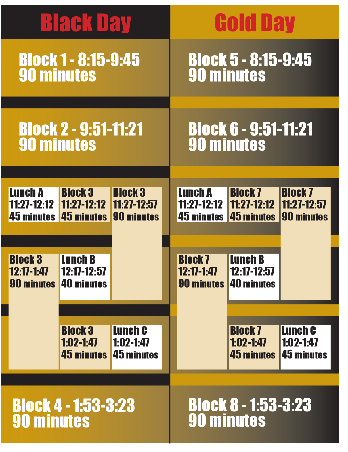 Attendance And Schedule Grayslake North High School