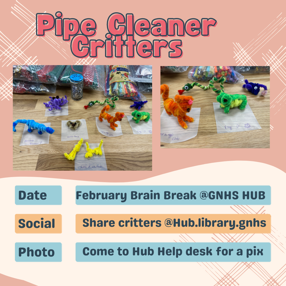 Pipe cleaner critters