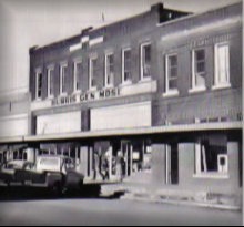 Burris Store in Keota, OK around the year 1967.
