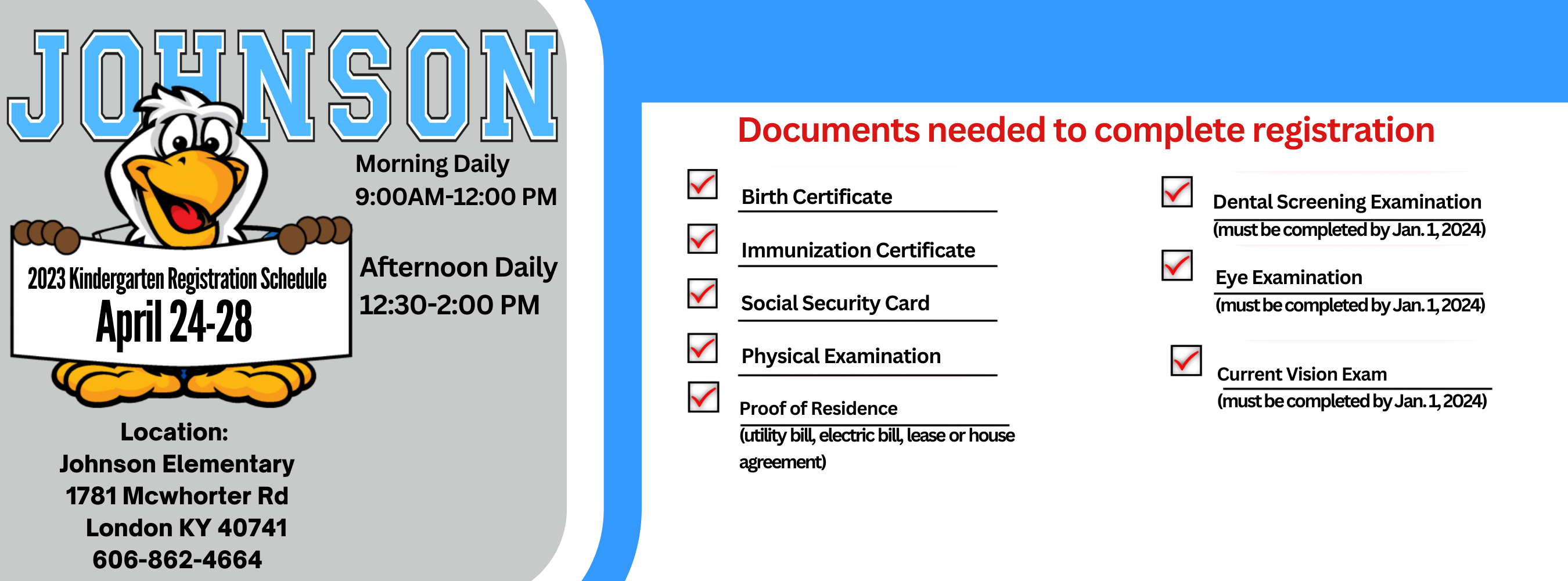 Johnson Elementary School Home