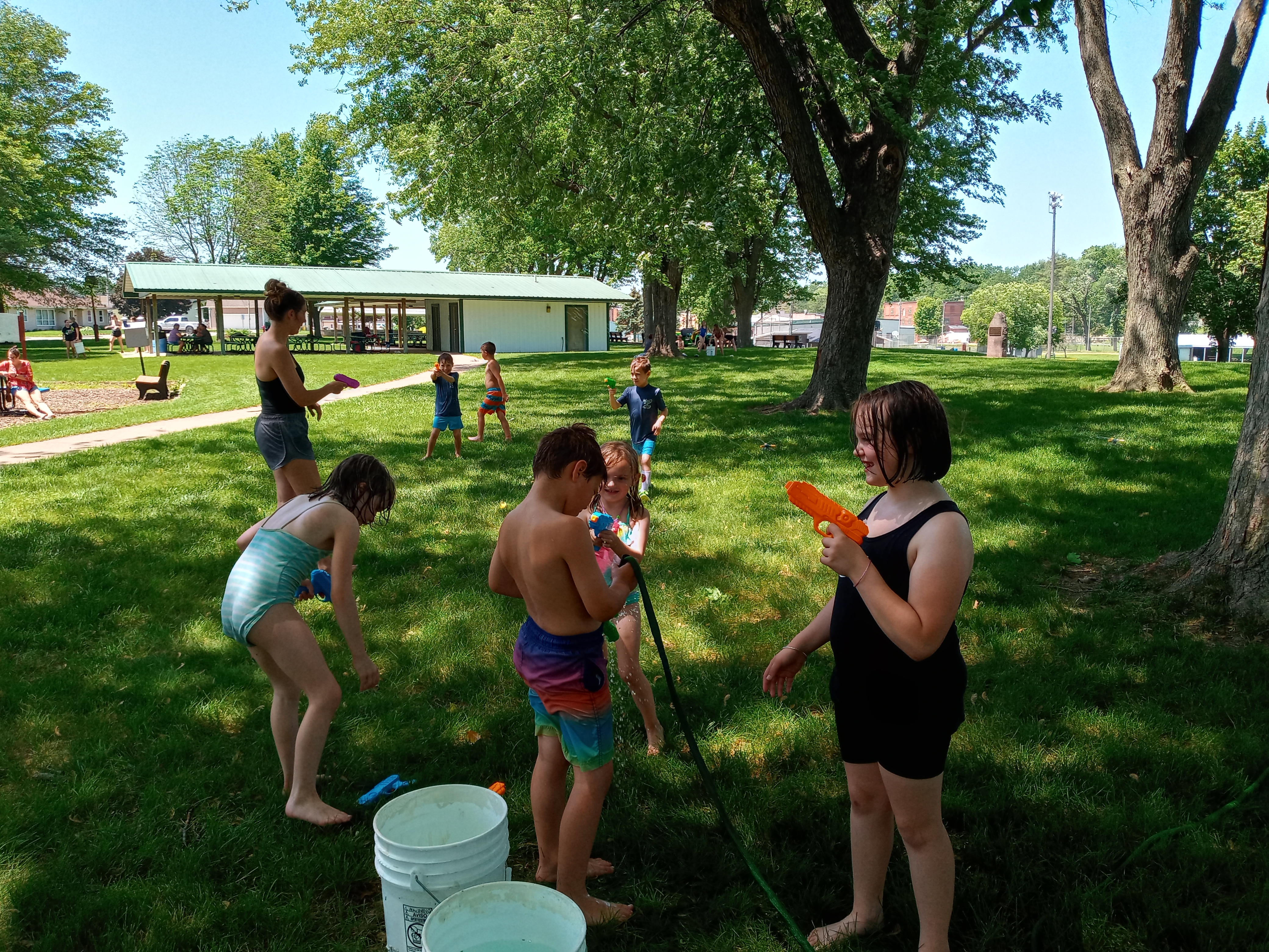 Students at Camp Pec