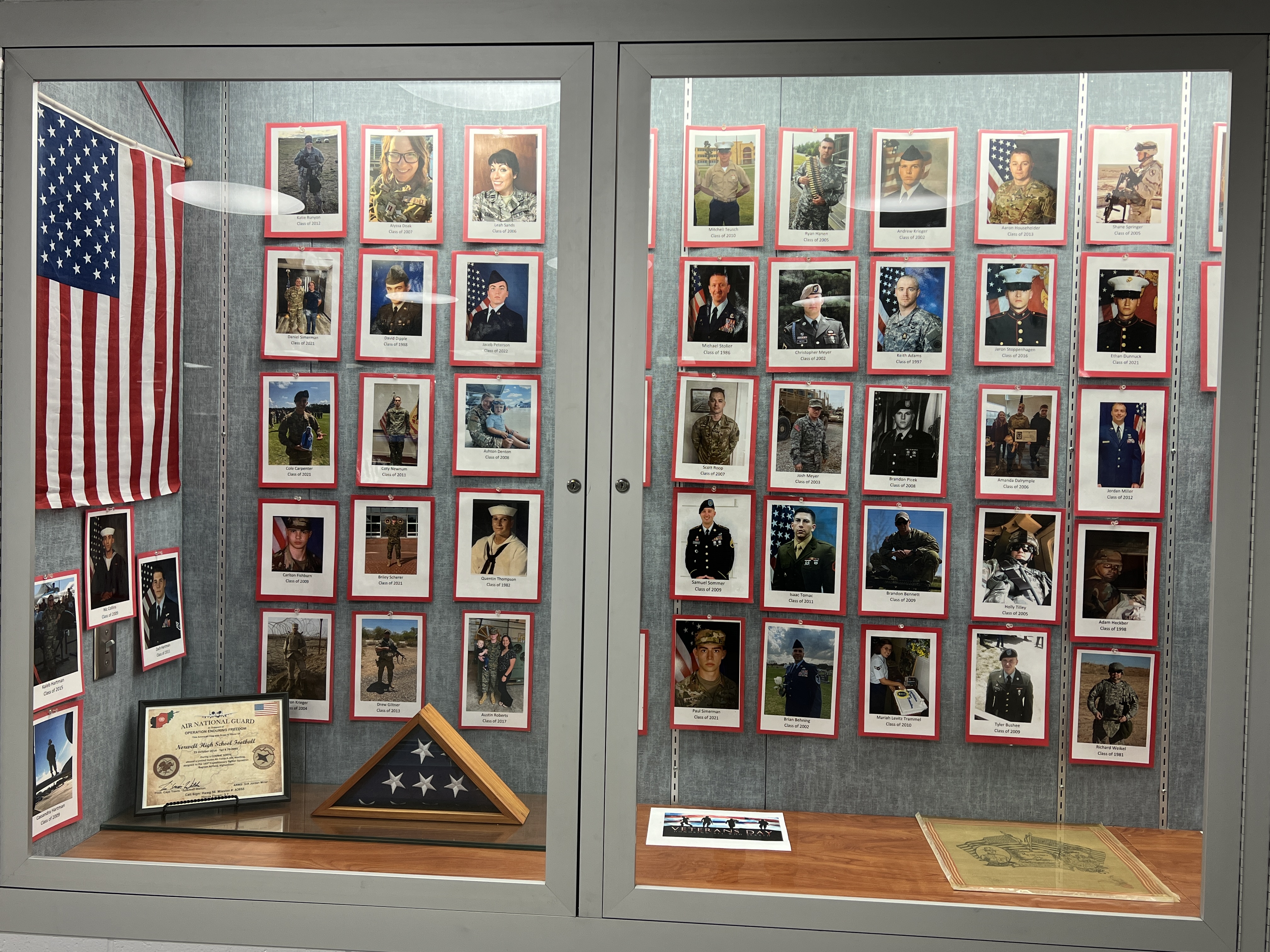 Veterans Display