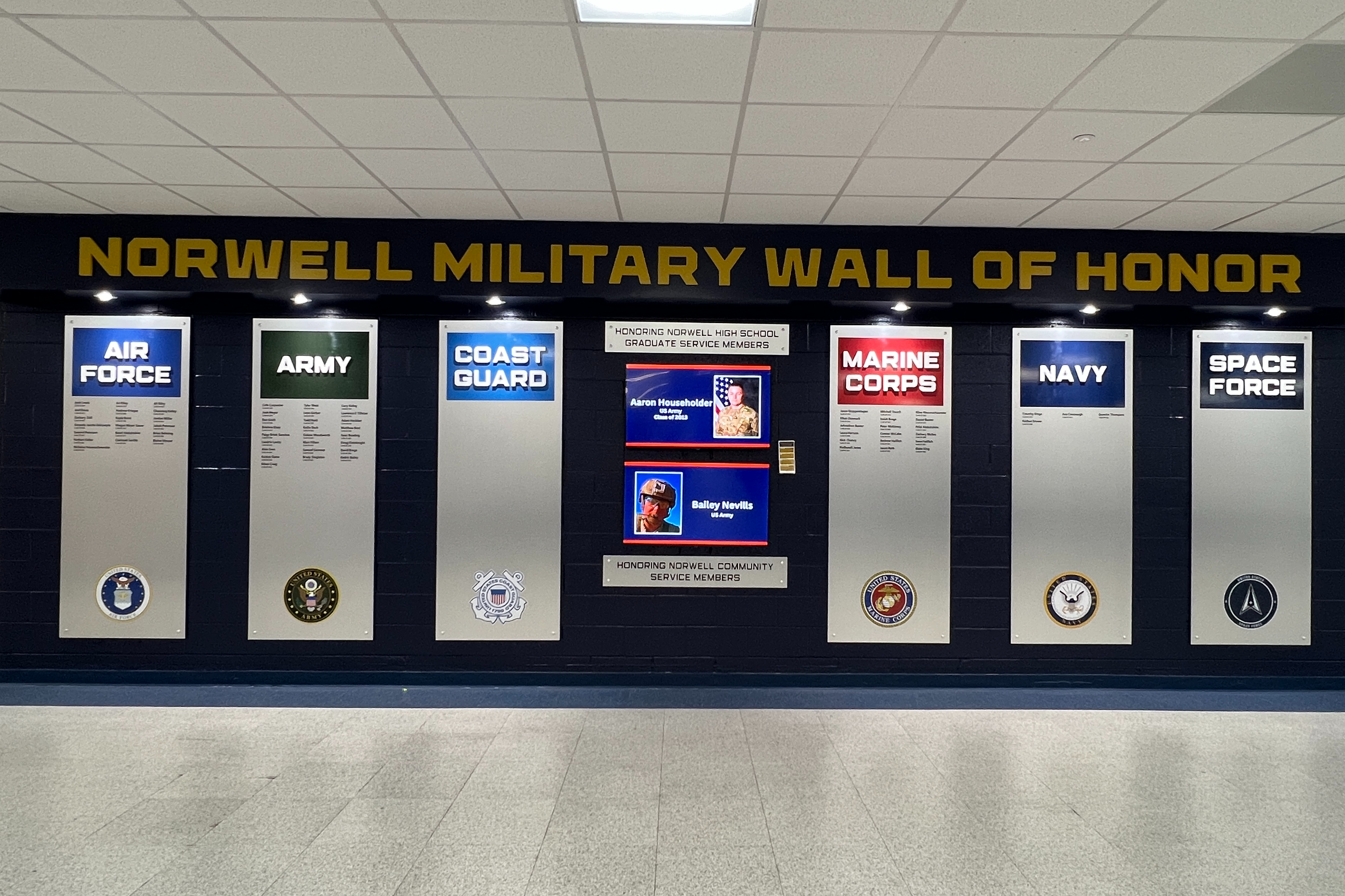 Norwell Military Wall of Honor