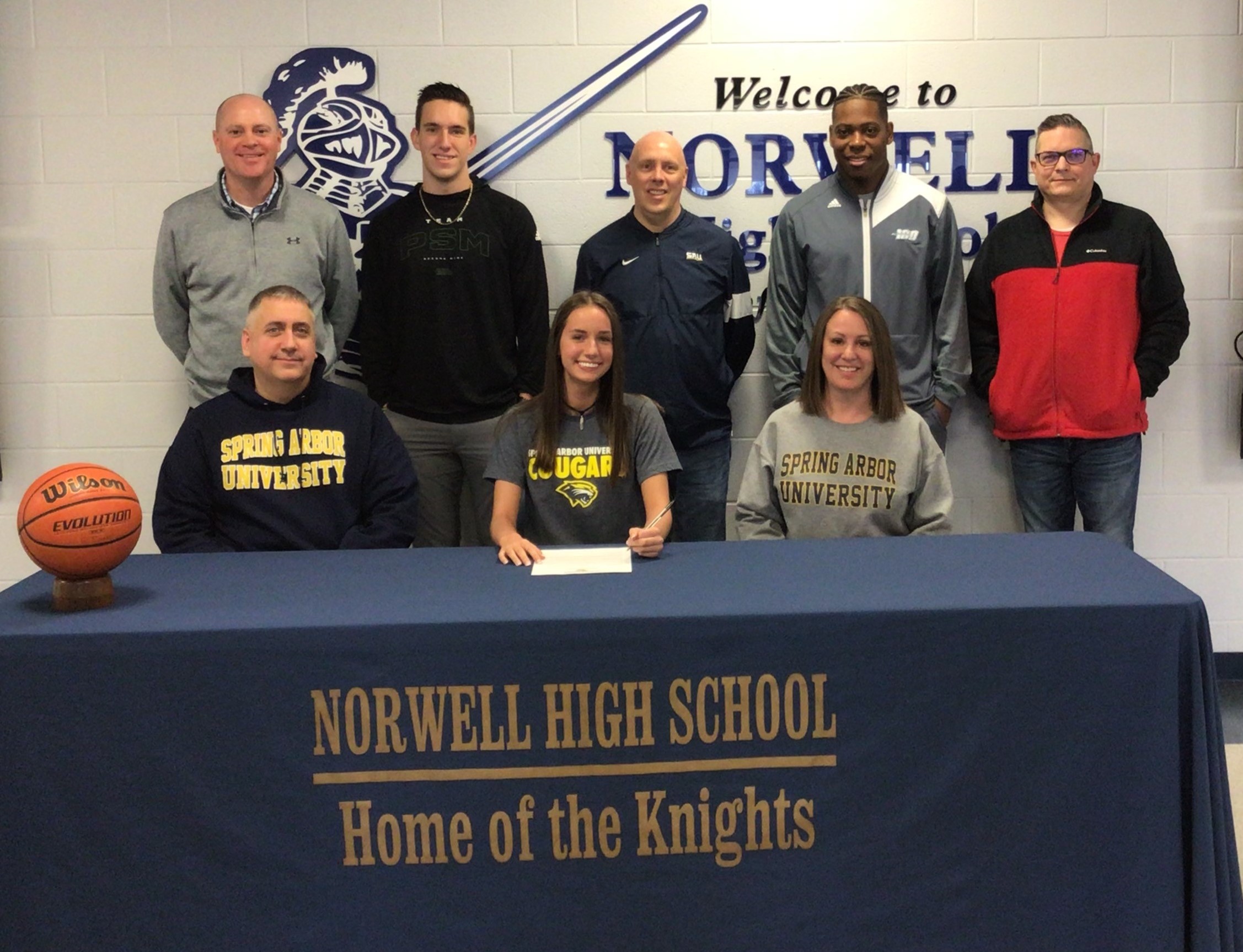 Todd Signs with Spring Arbor