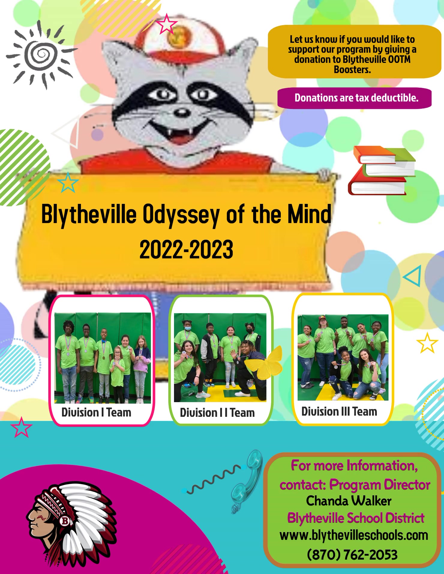 Odyssey of the Mind Teams 2022-23
