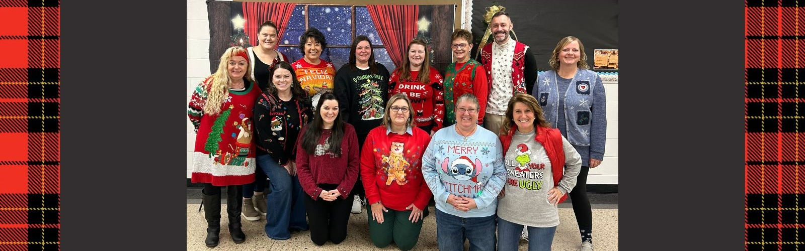 Staff Holiday Sweaters