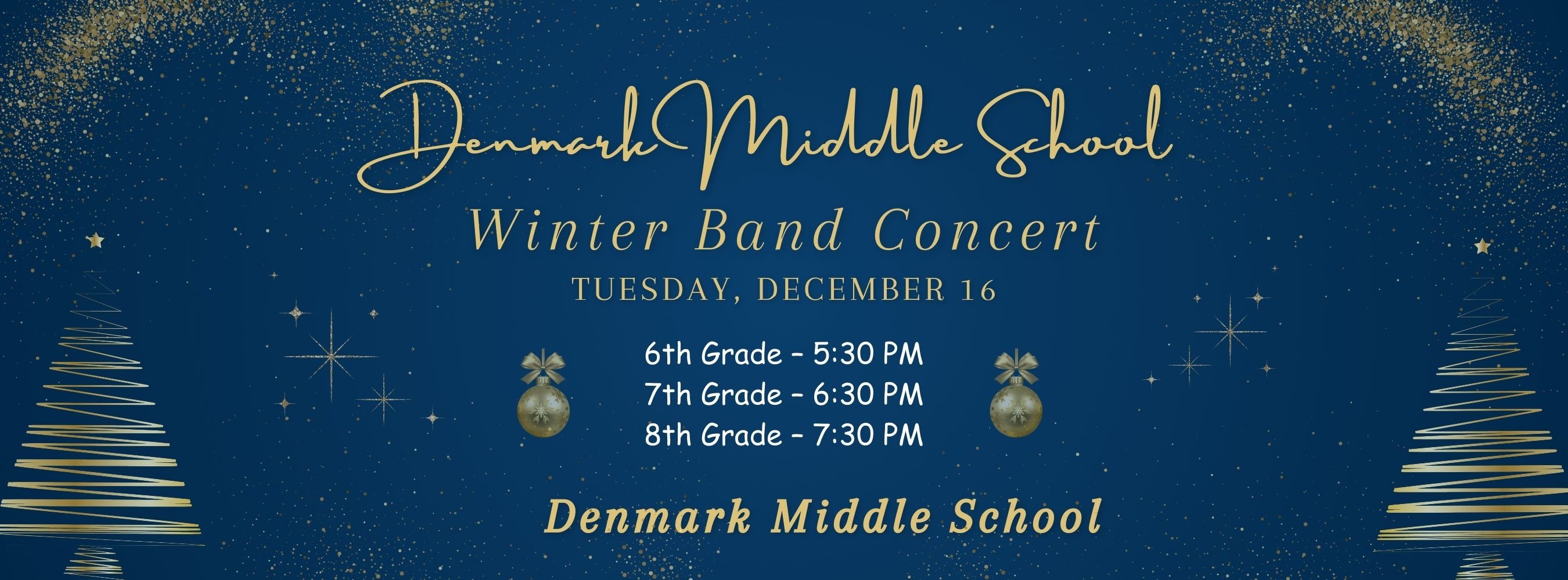 MS Christmas Band Concert