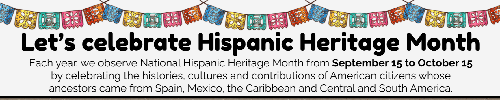 Hispanic Heritage Month Choice Board