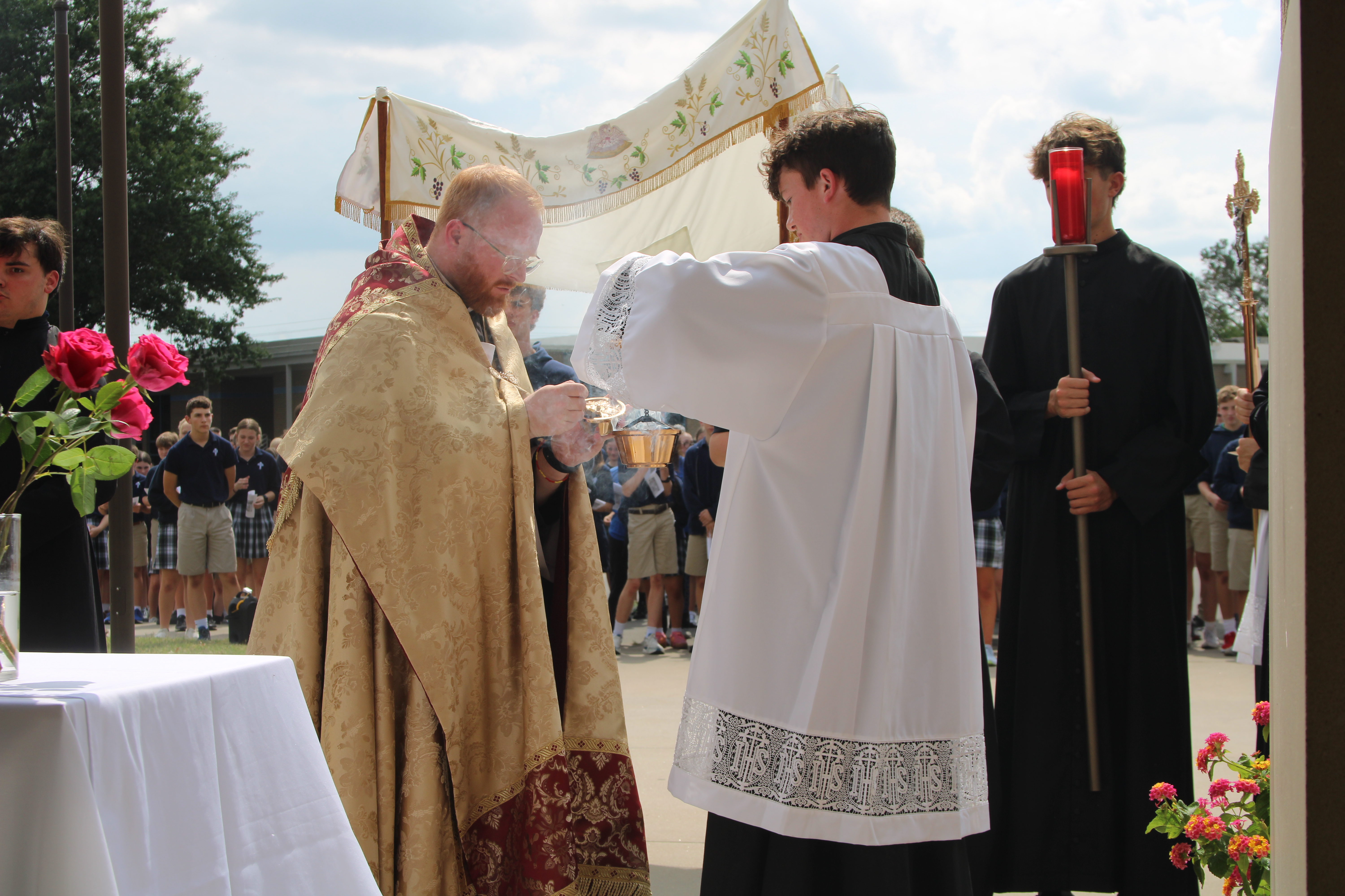 adoration with Fr. Jon