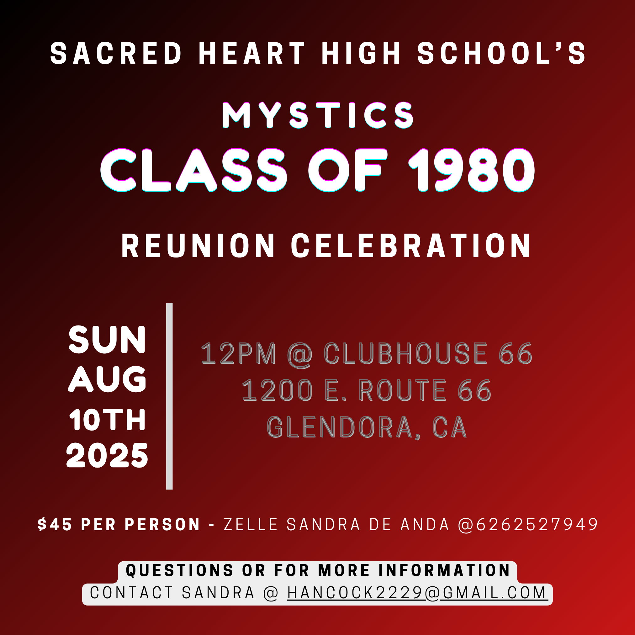 Reunion: Class of 1980