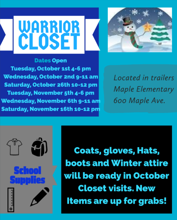 warrior closet old info