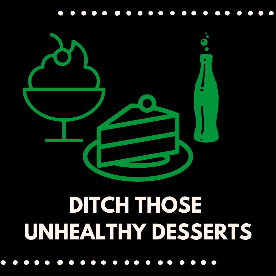 DITCH THOSE UNHEALTHY DESSERTS
