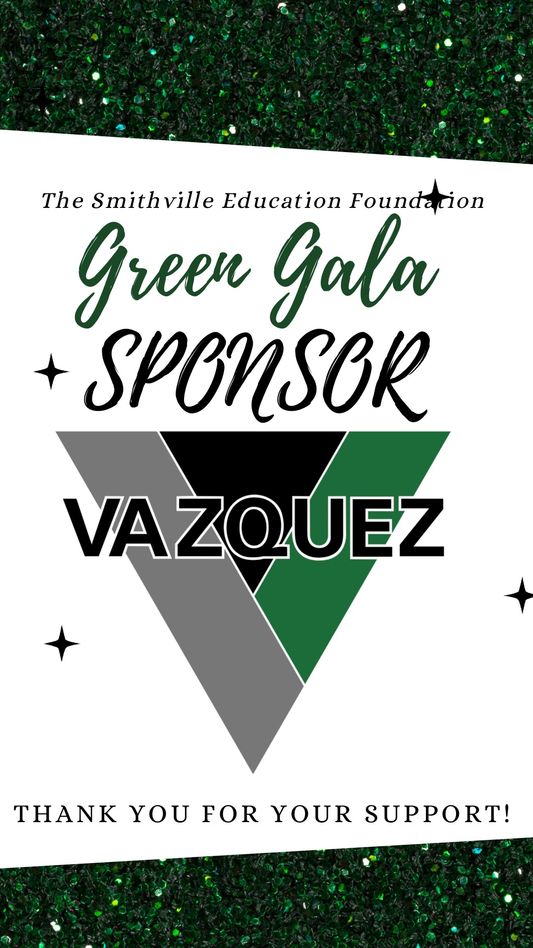 Green Gala Sponsor Vazquez