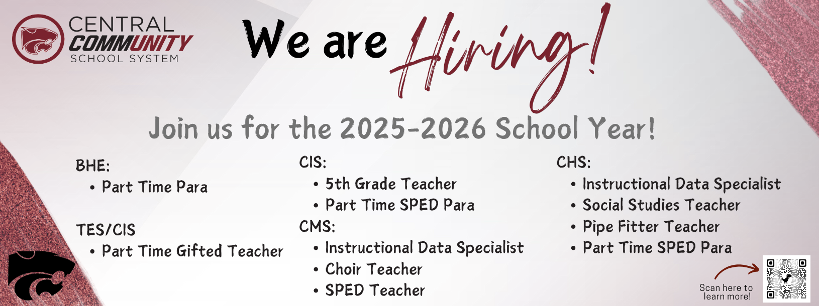 We are Hiring! 