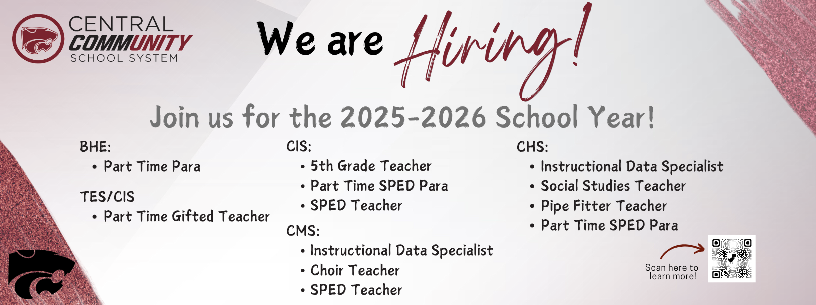 We are Hiring! 
