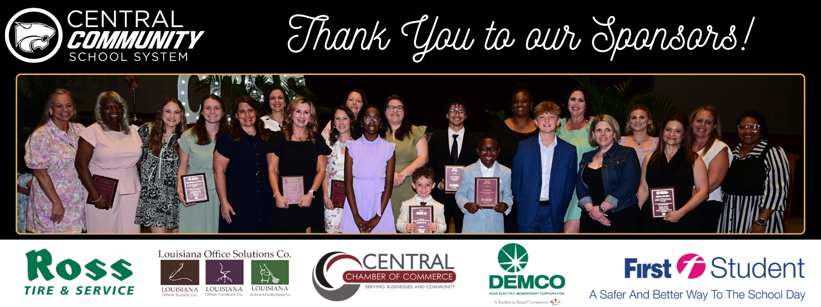 Thank you to our sponsors