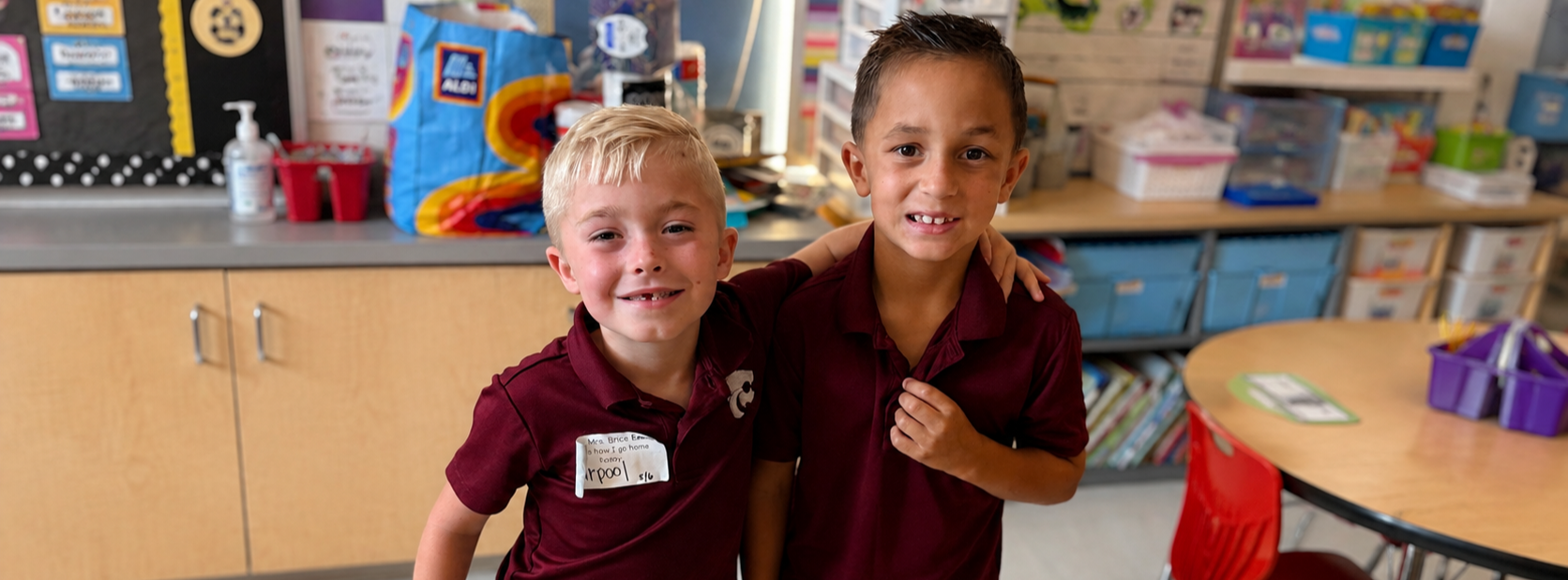 First day friends!