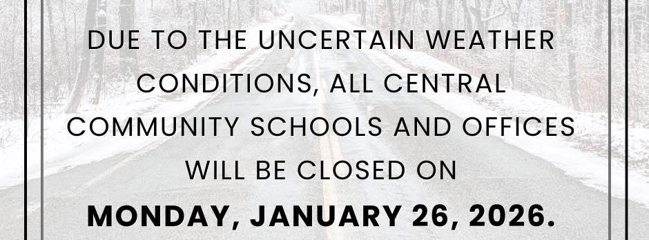 Winter Weather Day . . . 1/26