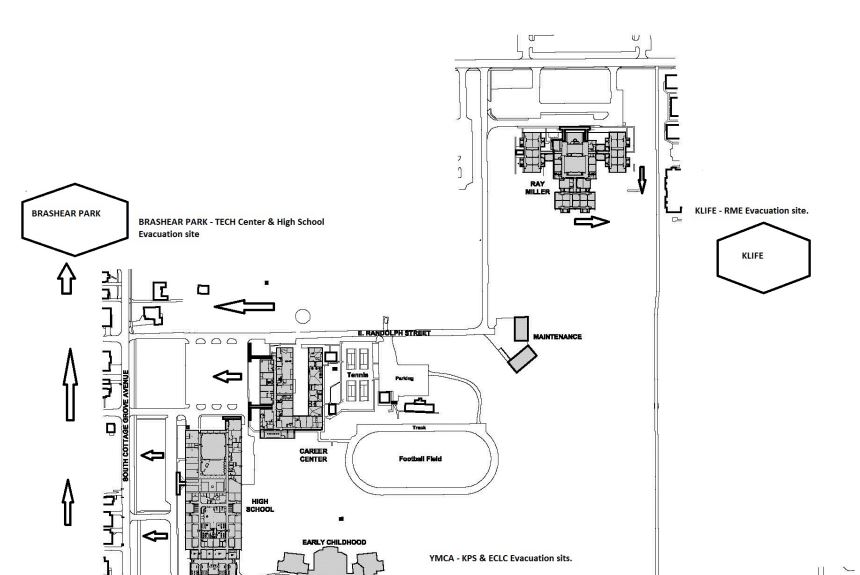 blueprint of TECh center