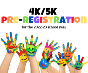4K/5K Pre-Registration 2022-23
