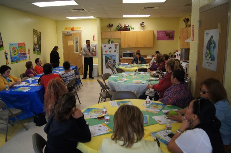 Title I Parent Tour to Child Nutritional Dept.