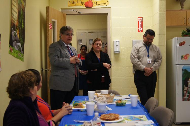 Title I Parent Tour to Child Nutritional Dept.