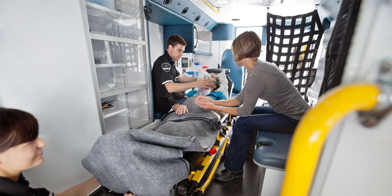 Emergency Medical Services stock photo