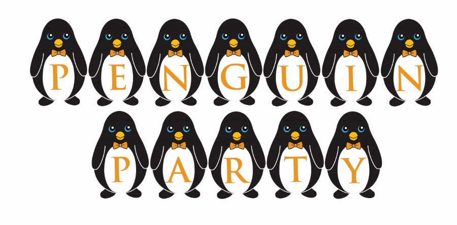 Penguin Party clipart