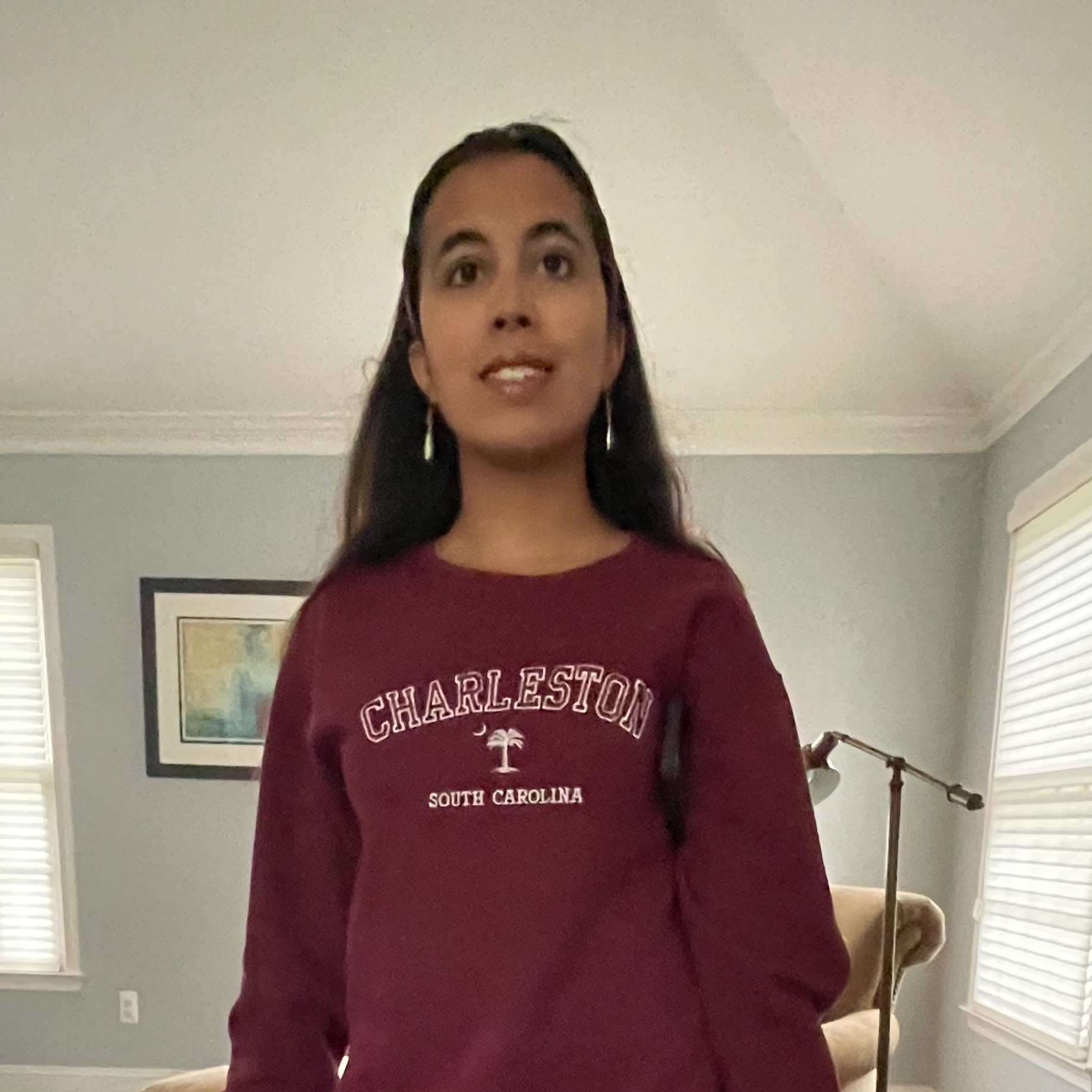 woman smiling at the camera
