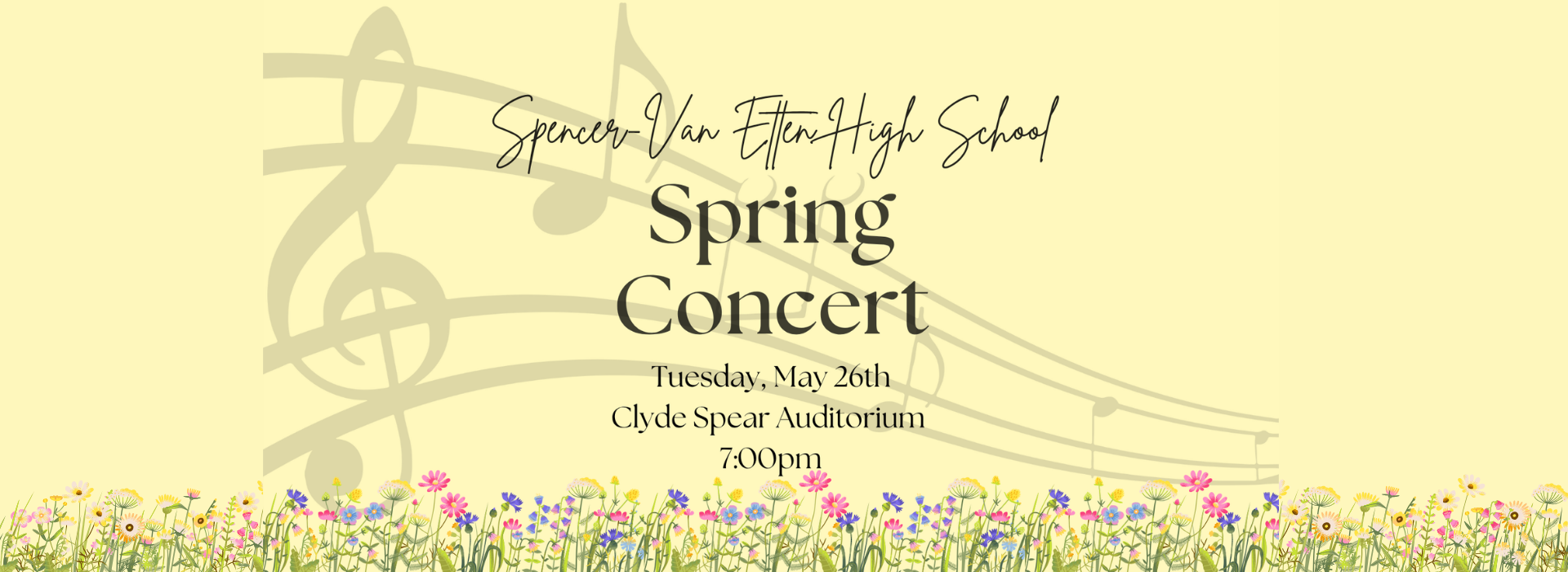 2026 HS Spring Concert