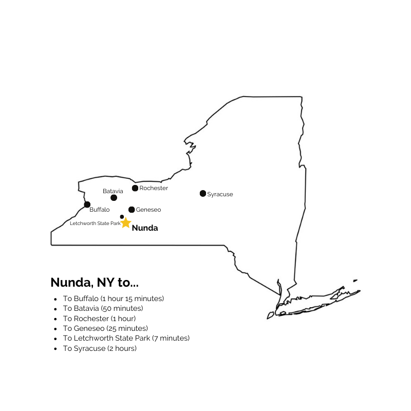 map of new york