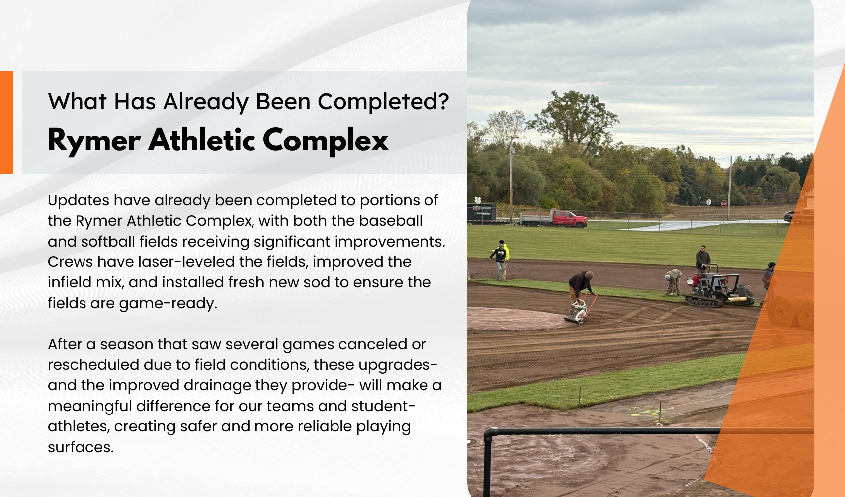 What's Been Completed