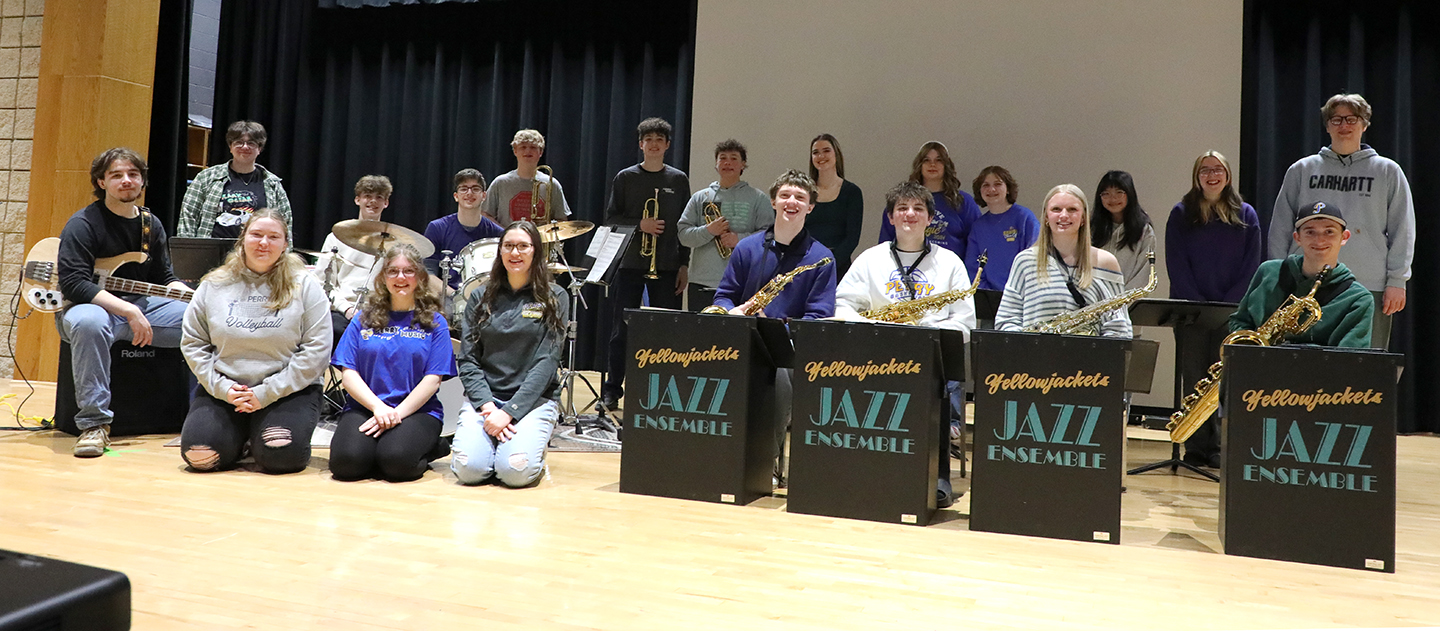 A group of high school musicians