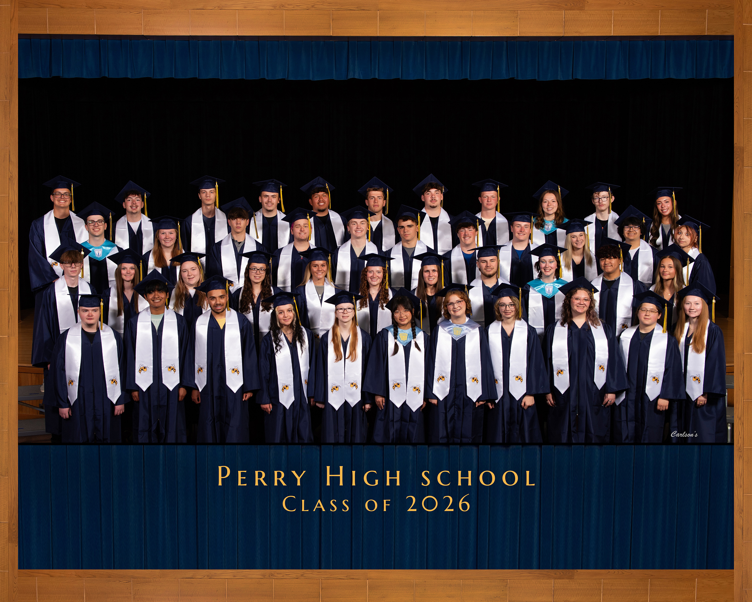 A graduation class