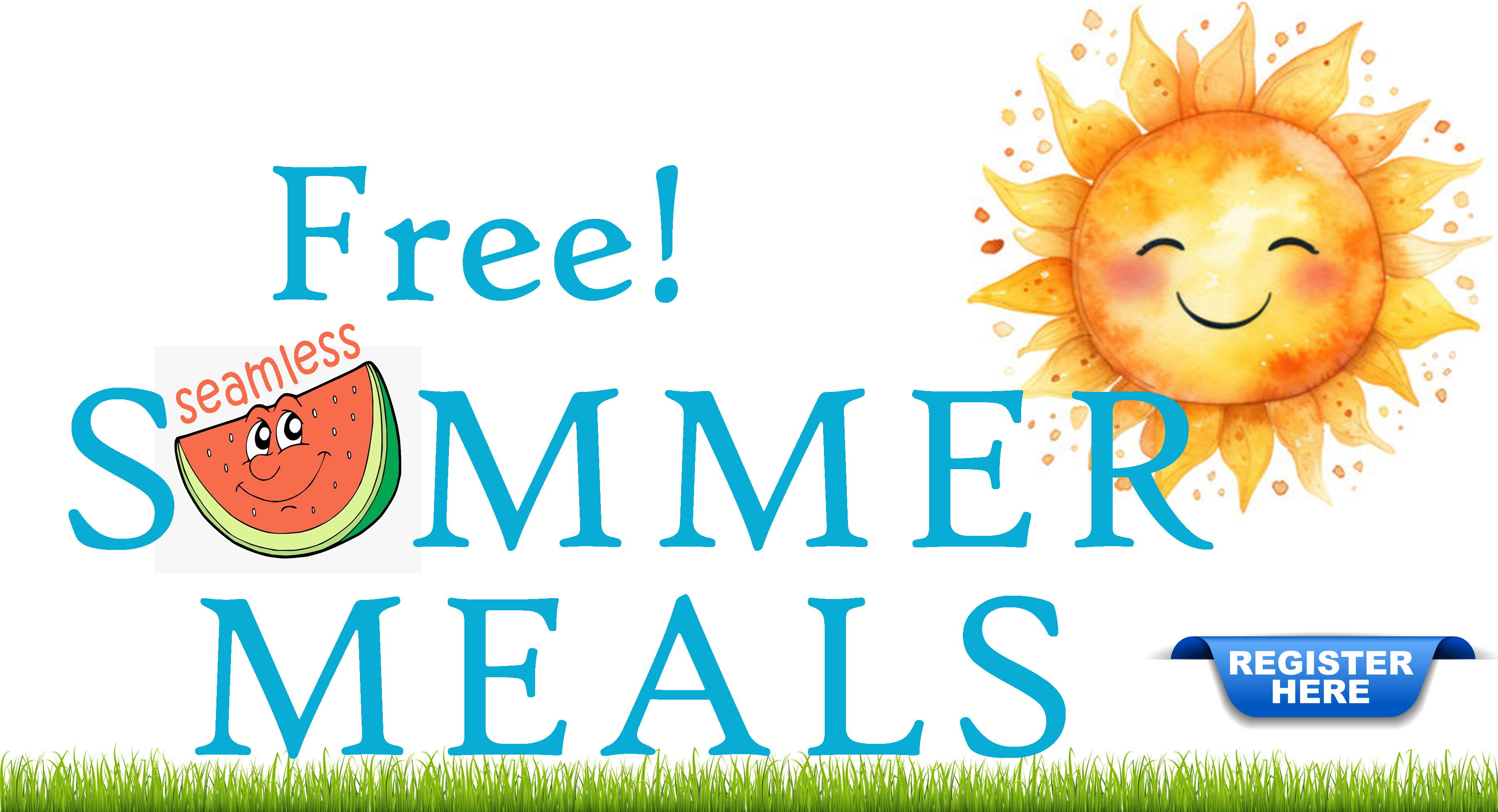 Free Summer Seamless Food Program Header