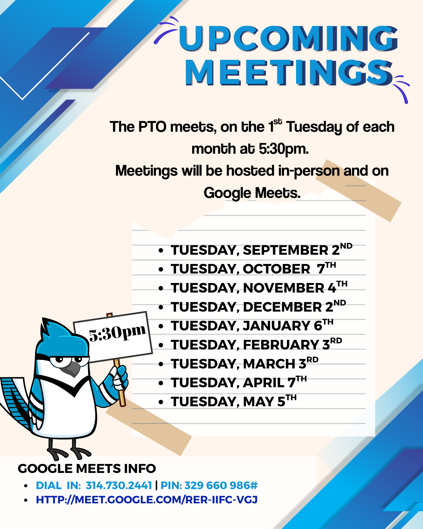 PTO Meetings