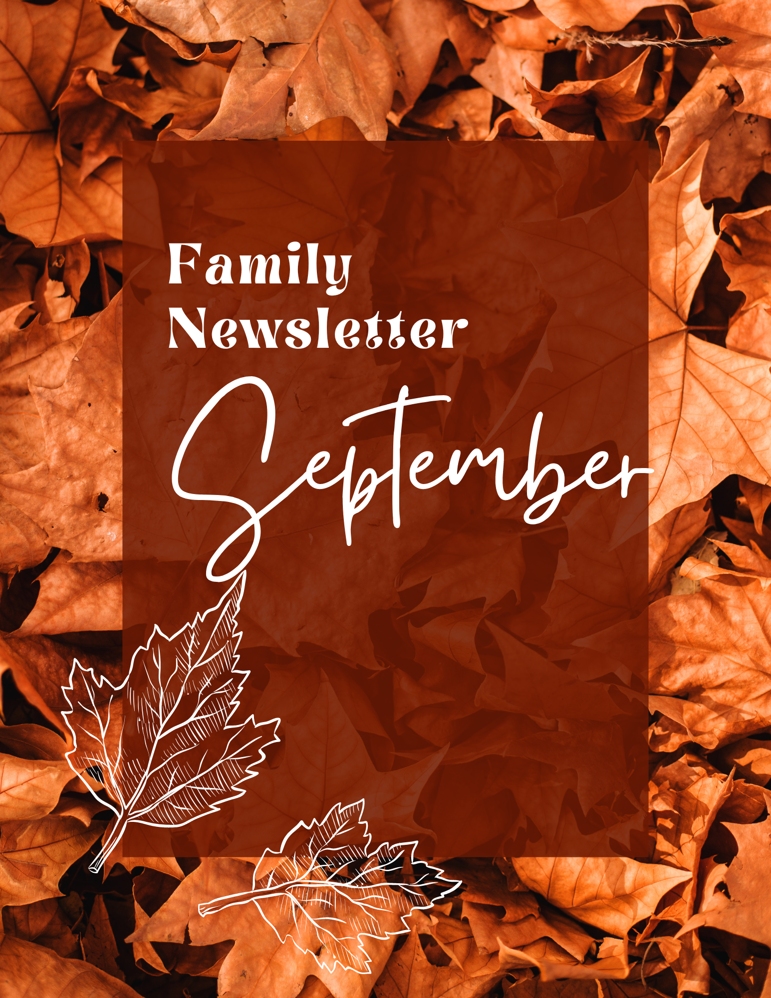 Family Newsletter September