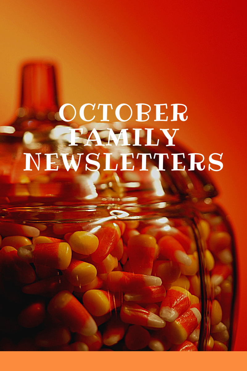 October Family Newsletter