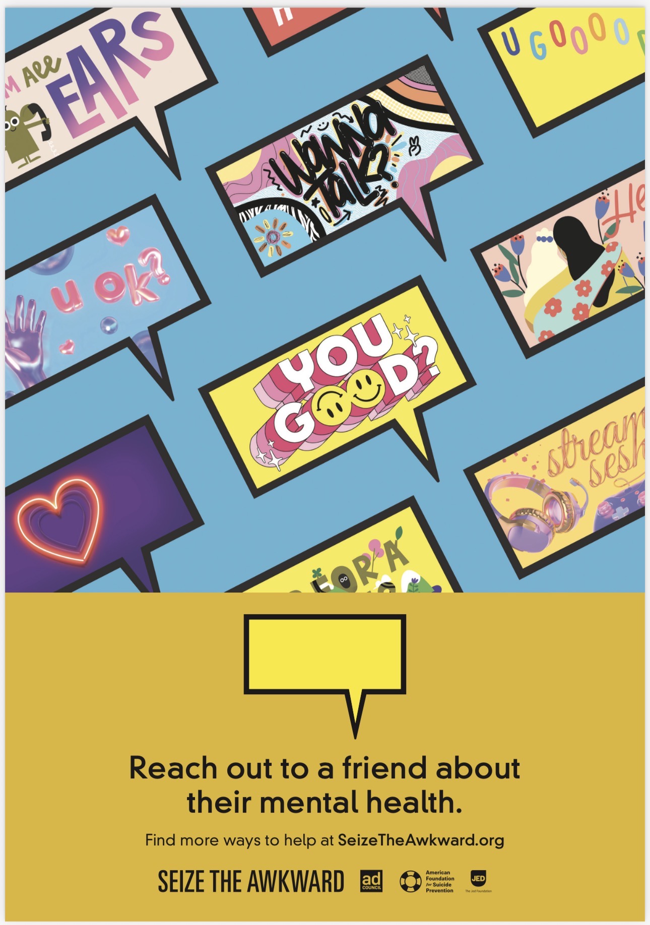 reach out to a friend