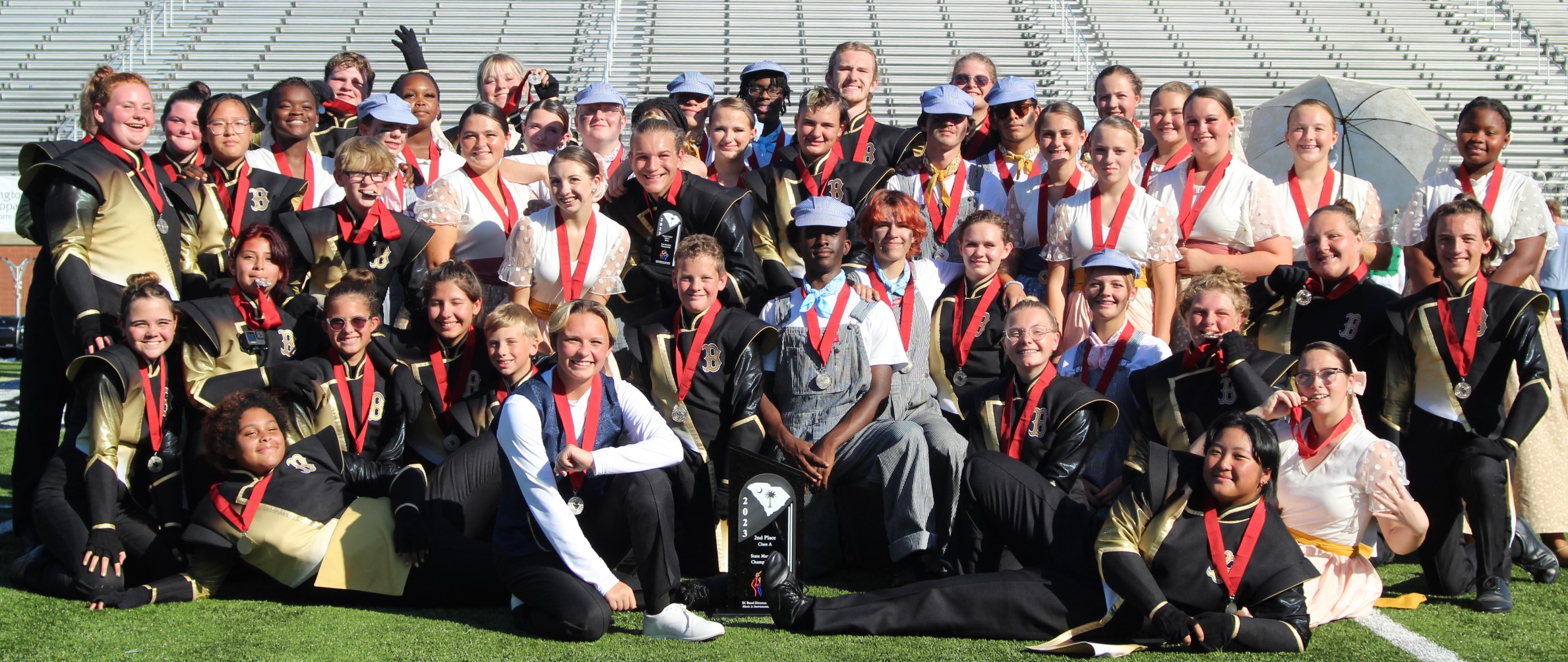 Wildcat Band 2nd place at State