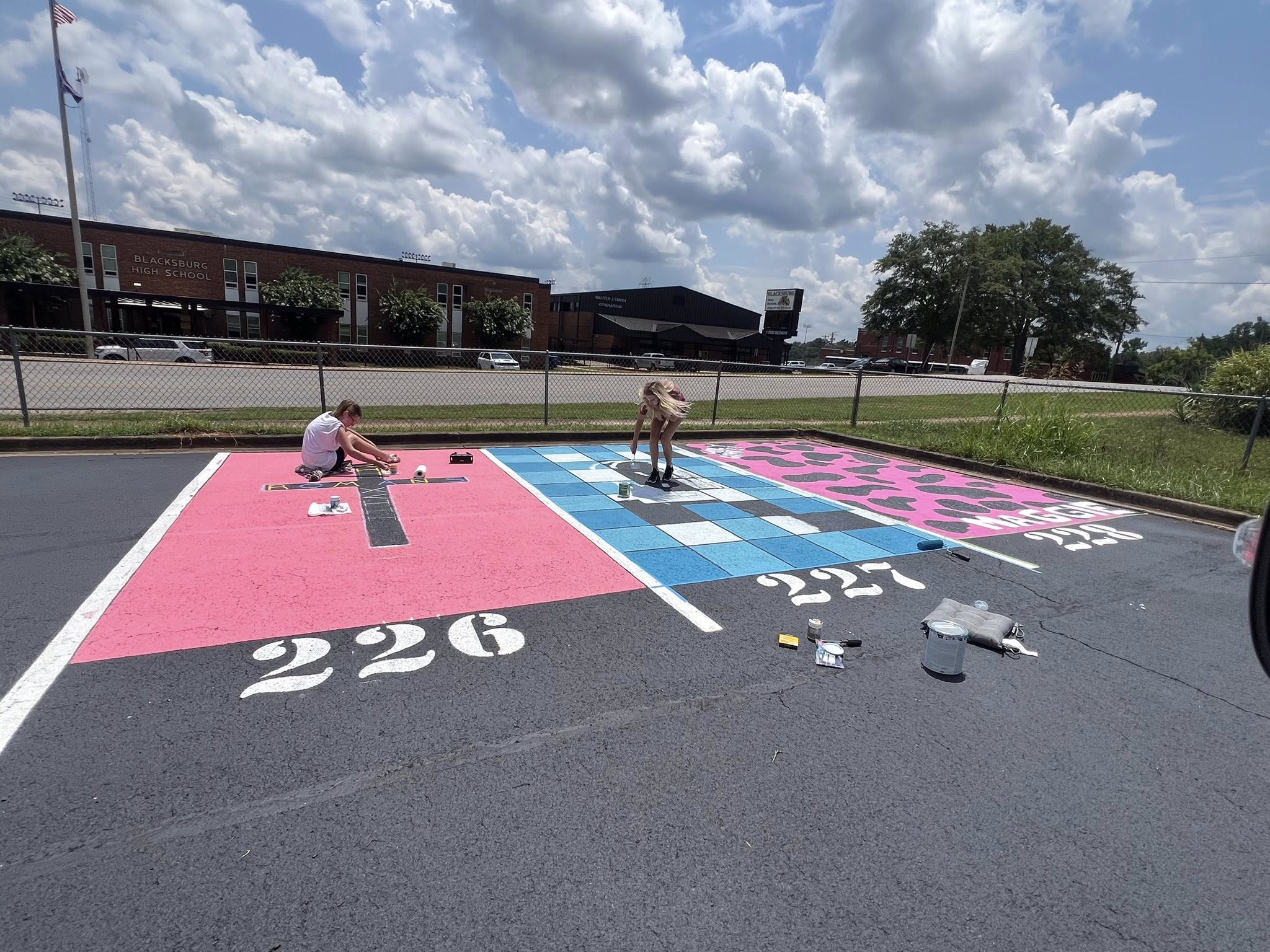 Senior Parking Lot