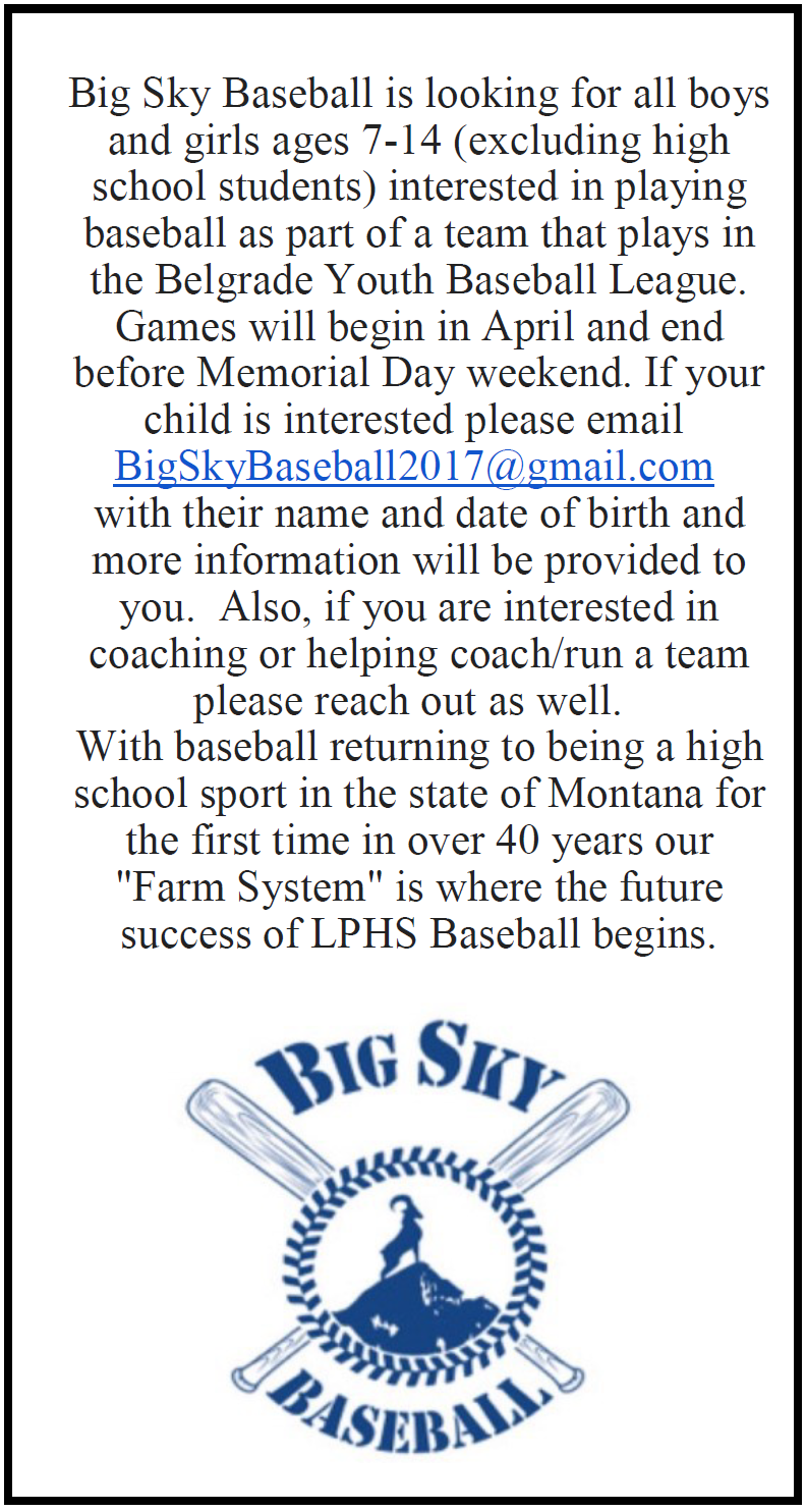 big sky baseball