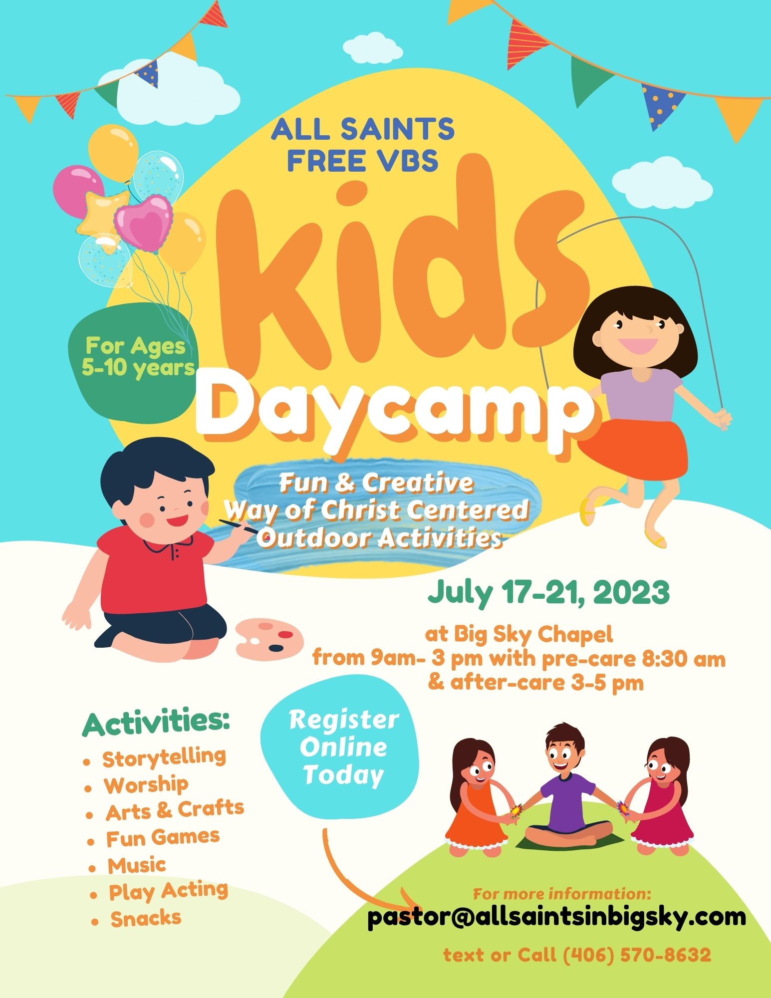 All Saints Kids Daycamp