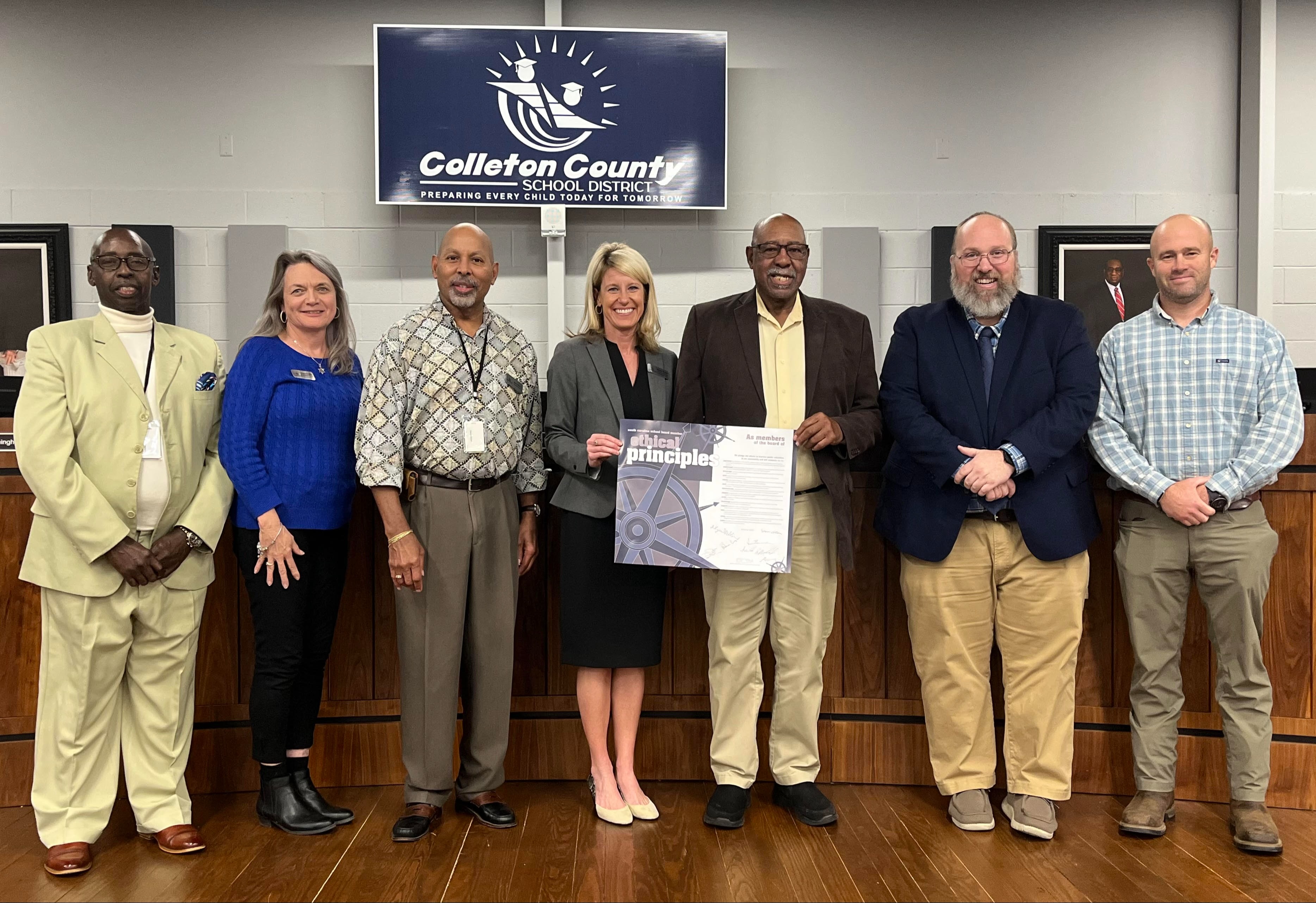 ccsd school board holding pledge