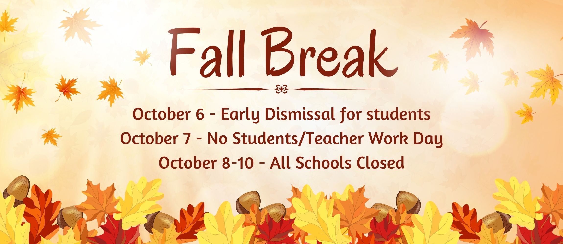 Fall Break