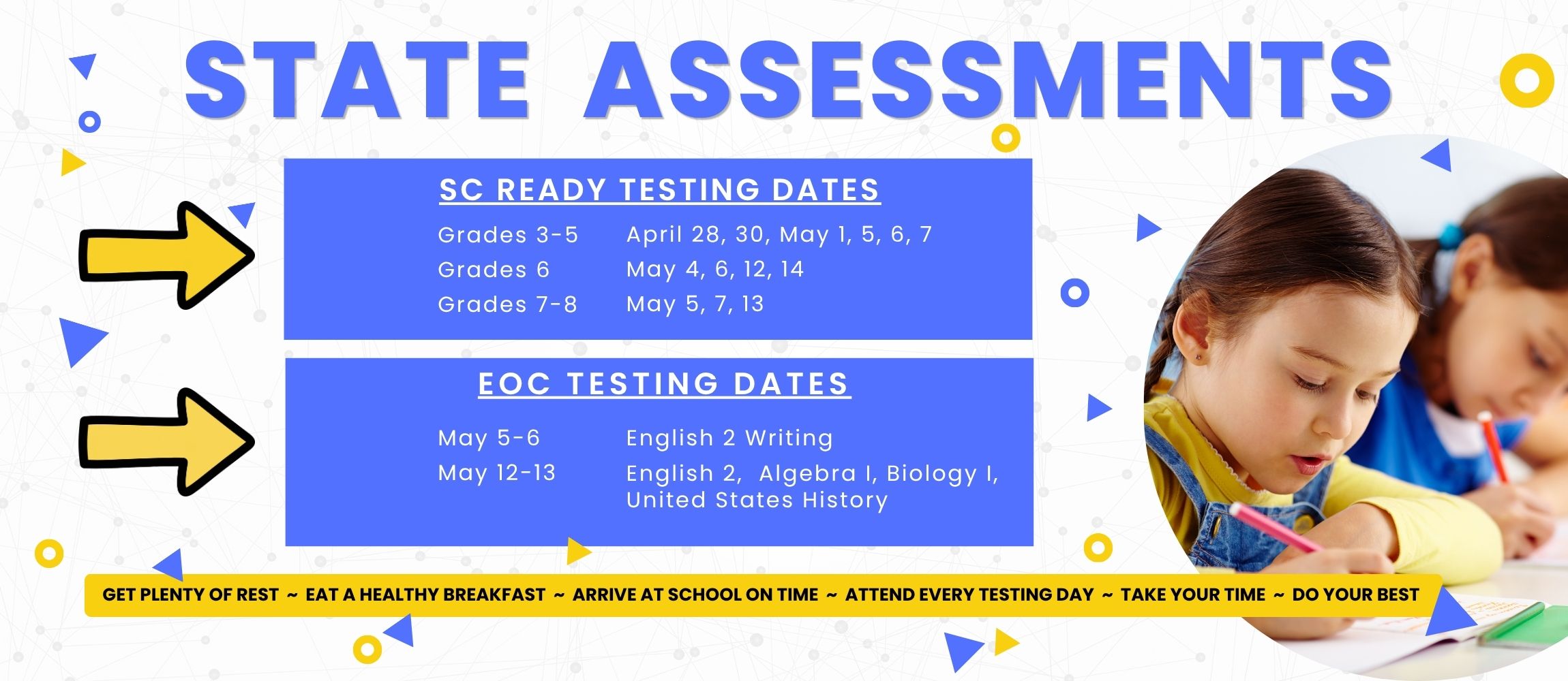 State Asssessments begin