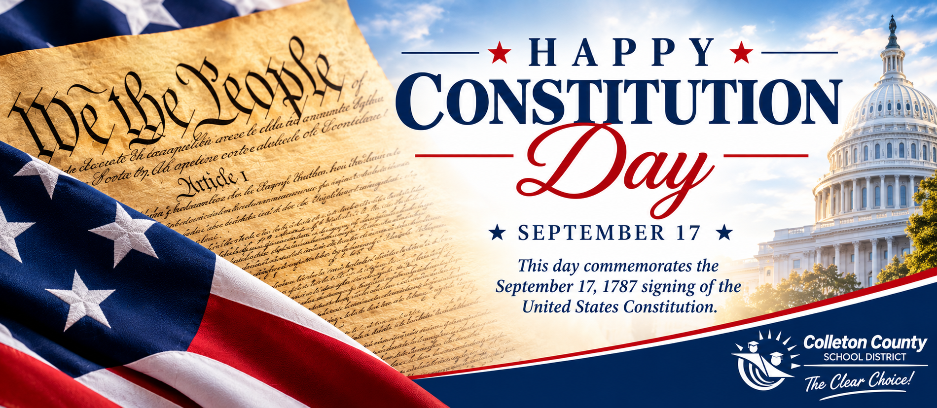 Constitution Day is September 17