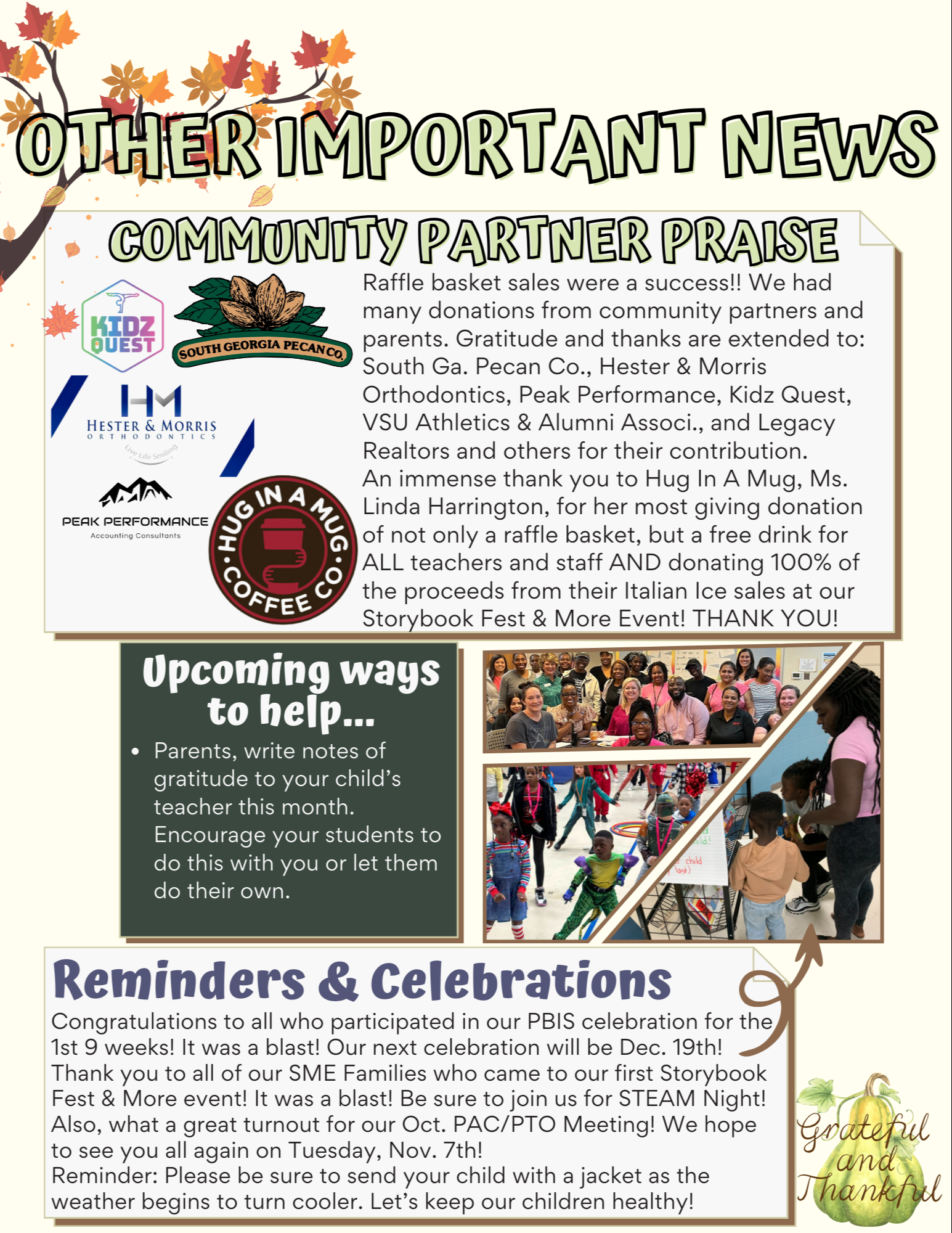 November PG 3-Community & Parent Info