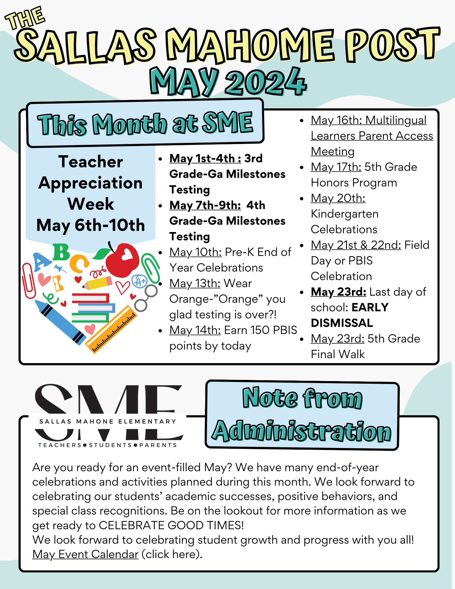 May 2024 SW Newsletter